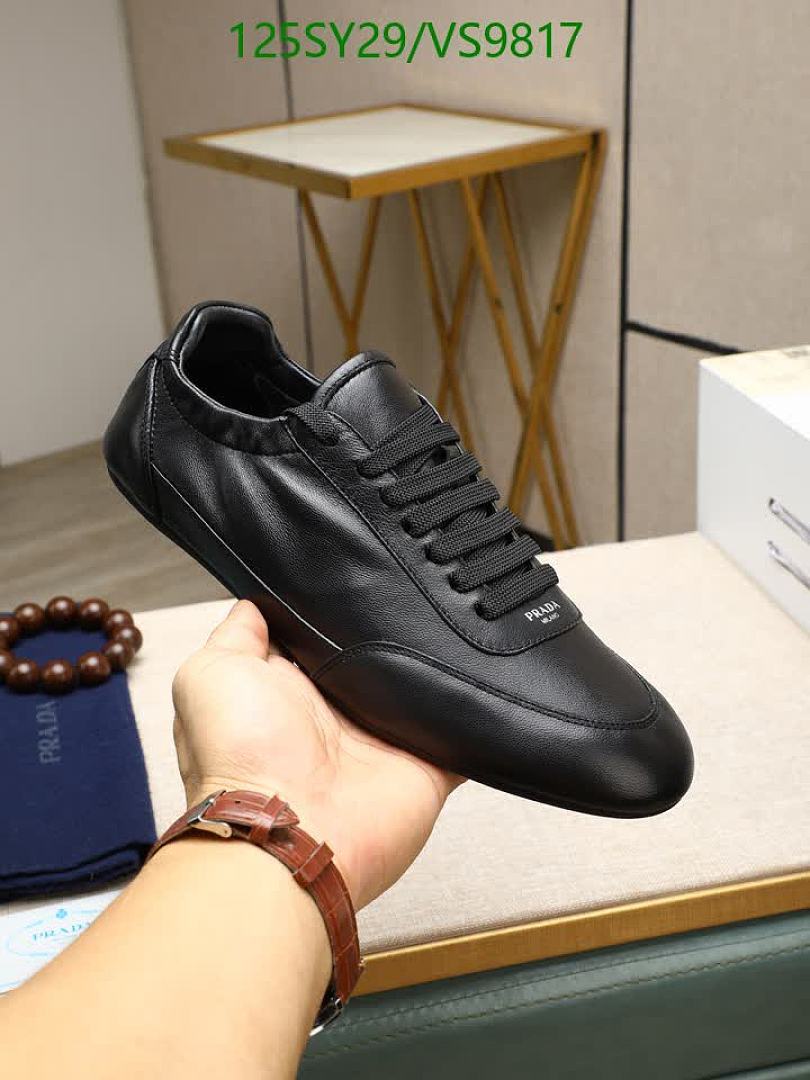 Prada-Men shoes Code: VS9817 $: 125USD
