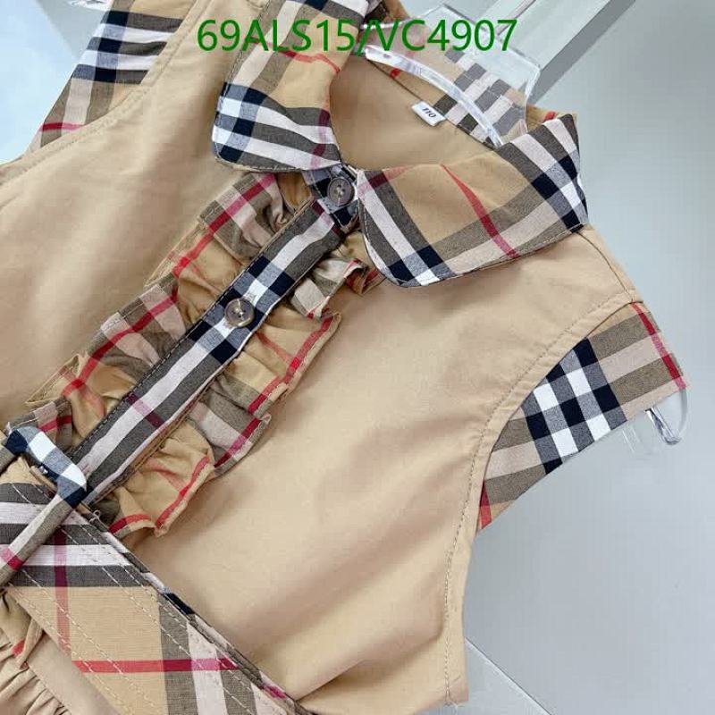 Burberry-Kids Clothing Code: VC4907 $: 69USD