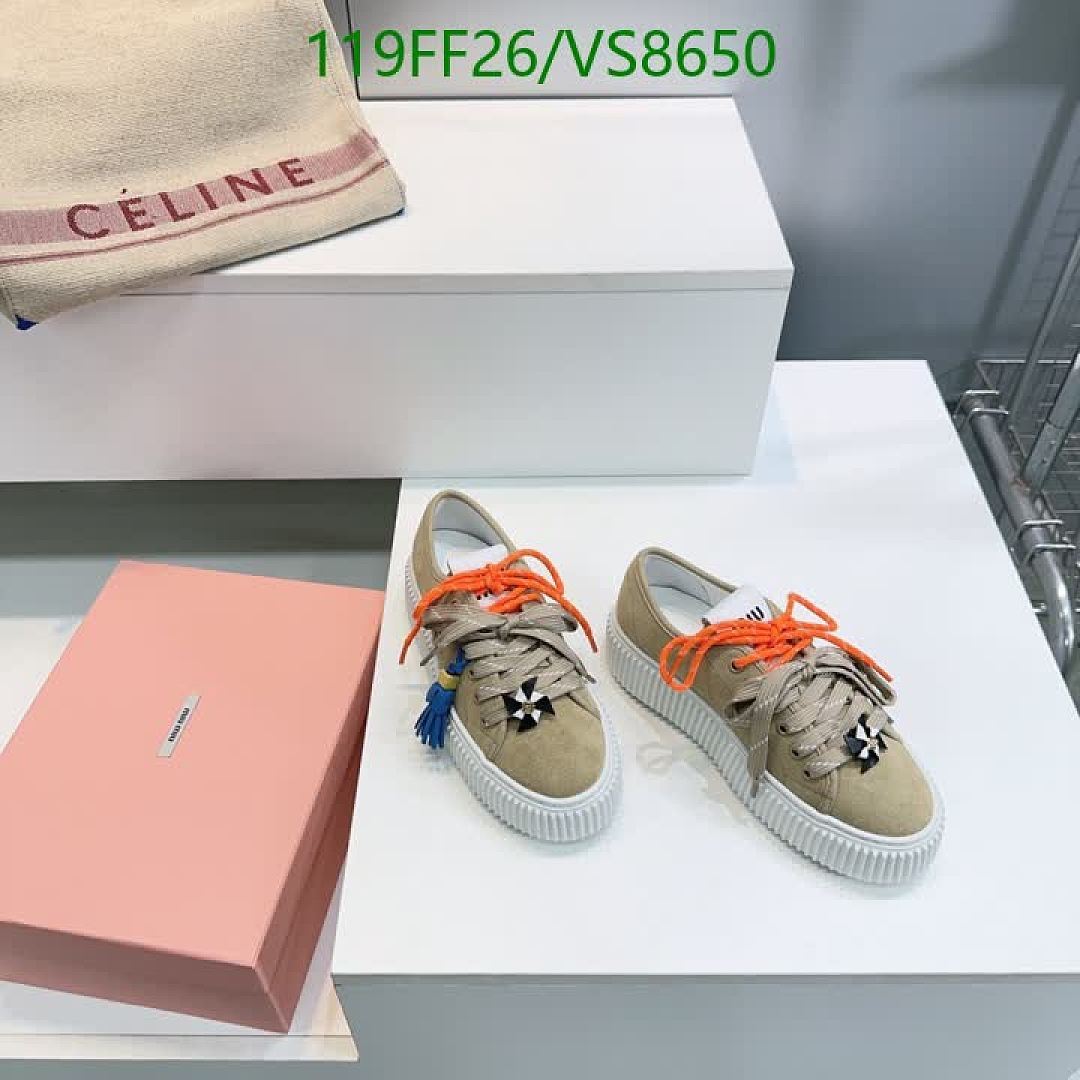 Miu Miu-Women Shoes Code: VS8650 $: 119USD