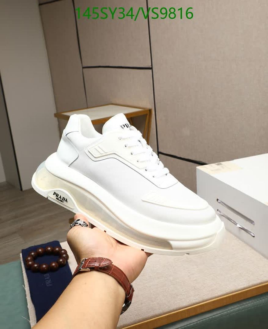 Prada-Men shoes Code: VS9816 $: 145USD