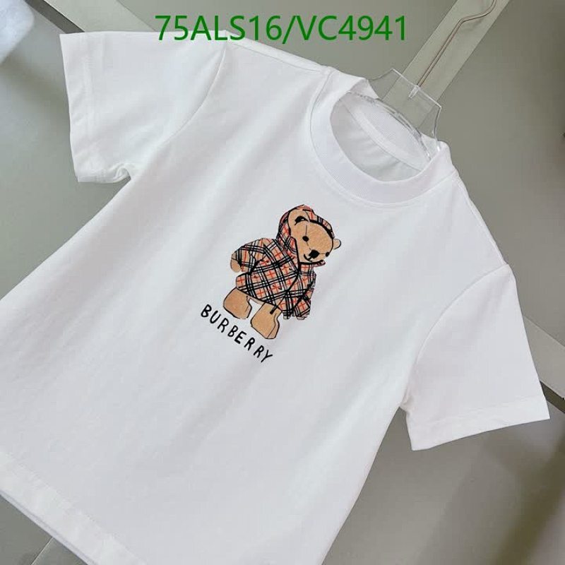Burberry-Kids Clothing Code: VC4941 $: 75USD