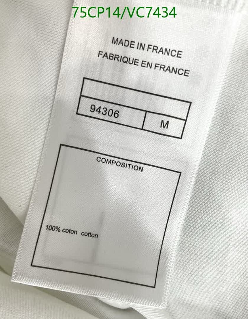 Chanel-Clothing Code: VC7434 $: 75USD