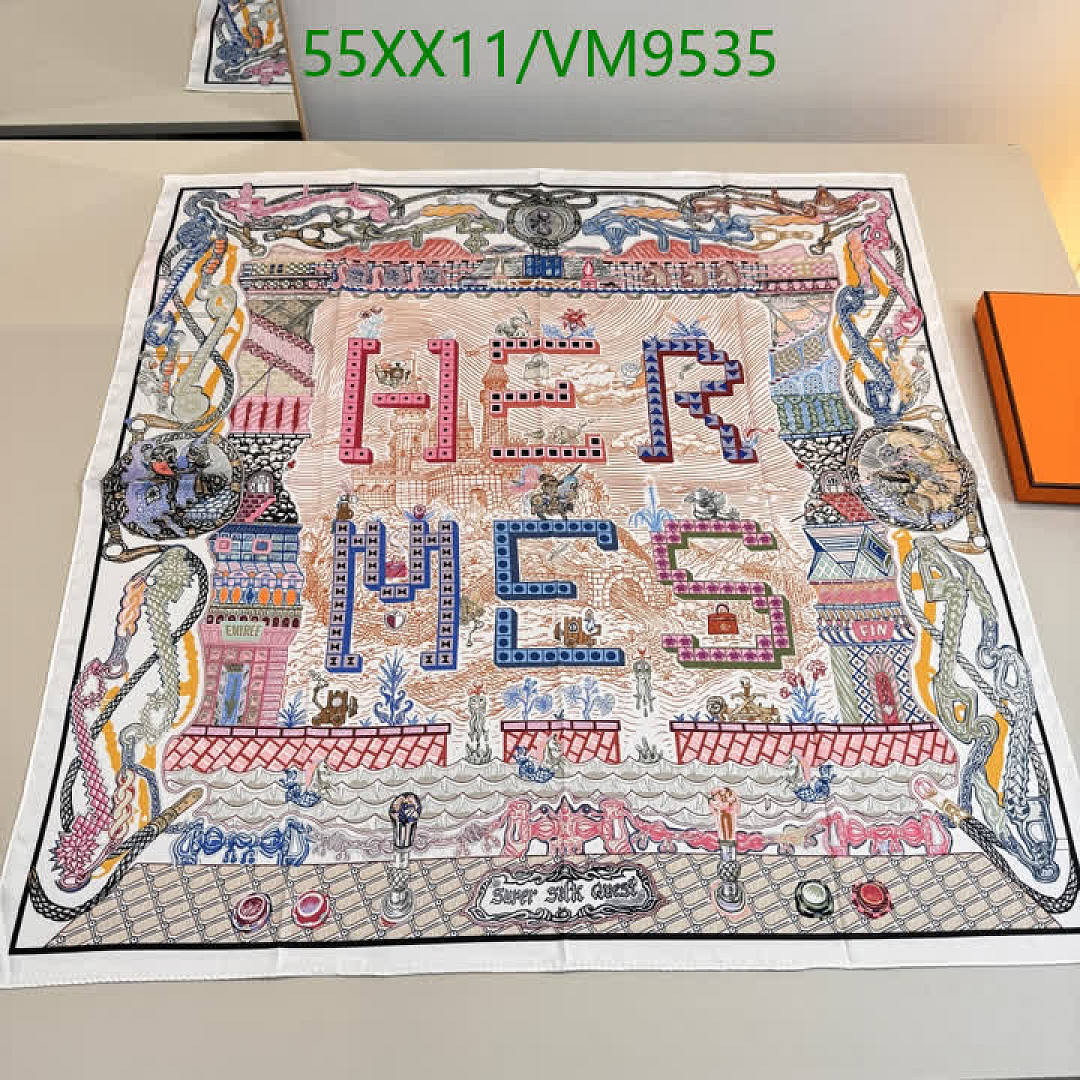 Hermes-Scarf Code: VM9535 $: 55USD
