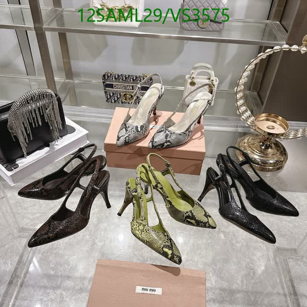 Miu Miu-Women Shoes Code: VS3575 $: 125USD