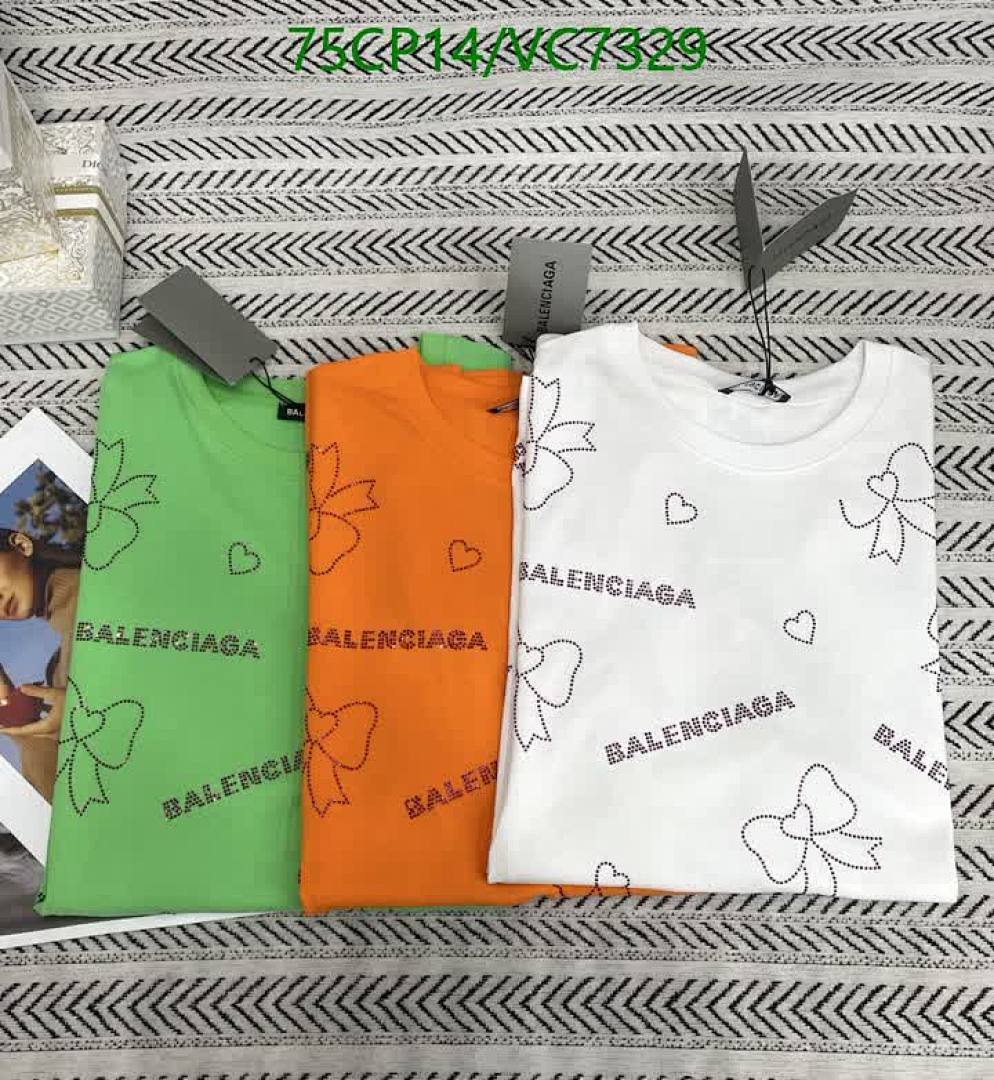 Balenciaga-Clothing Code: VC7329 $: 75USD