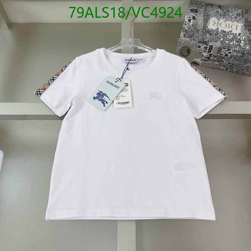 Burberry-Kids Clothing Code: VC4924 $: 79USD