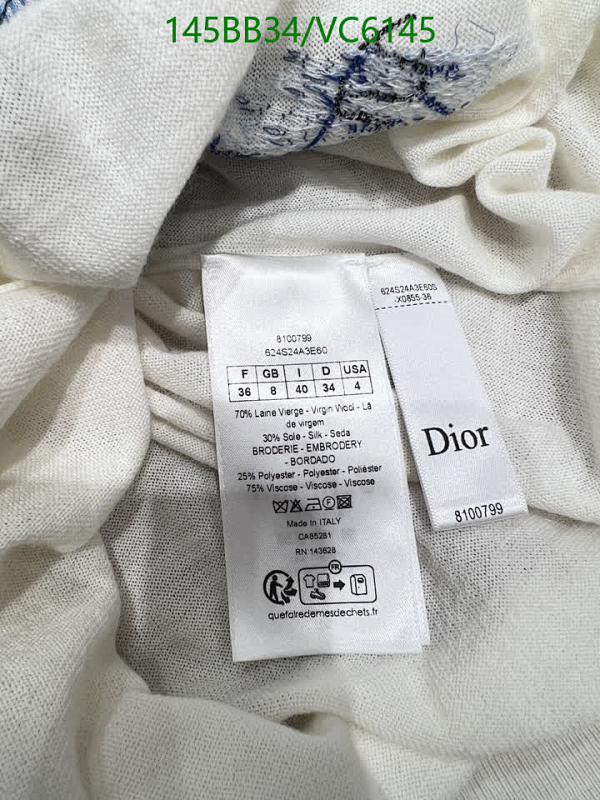 Dior-Clothing Code: VC6145 $: 145USD