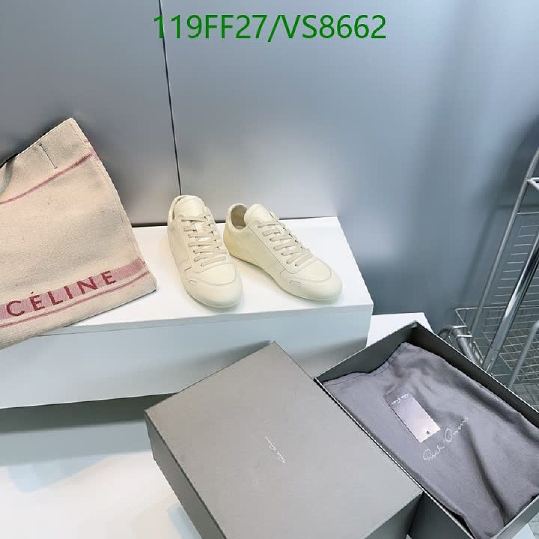 Rick Owens-Men shoes Code: VS8662 $: 119USD