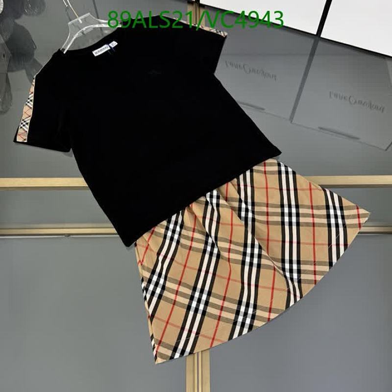 Burberry-Kids Clothing Code: VC4943 $: 89USD
