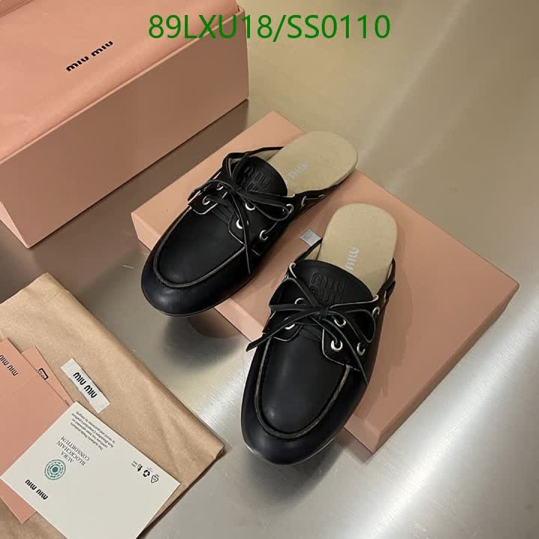 Miu Miu-Women Shoes Code: SS0110 $: 89USD