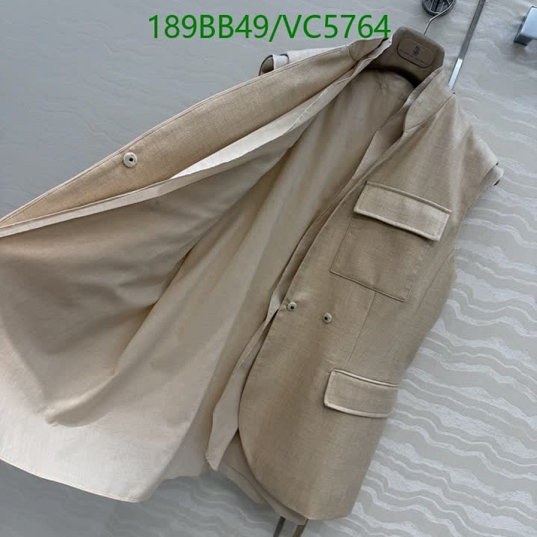 Brunello Cucinelli-Clothing Code: VC5764 $: 189USD