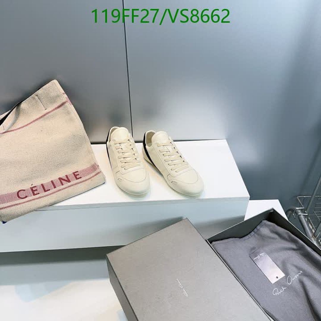 Rick Owens-Men shoes Code: VS8662 $: 119USD