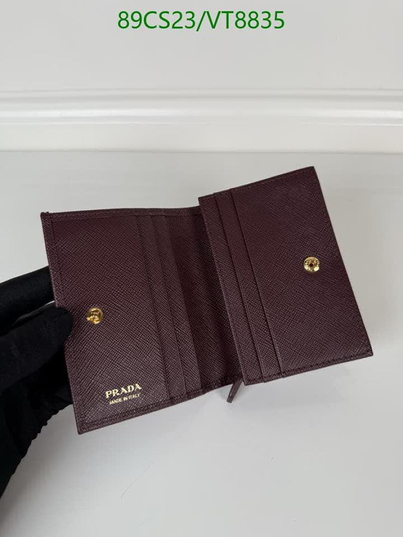 Prada-Wallet Mirror Quality Code: VT8835 $: 89USD
