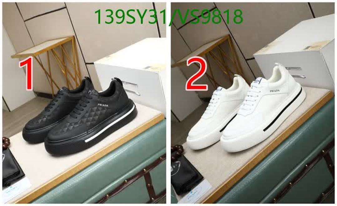 Prada-Men shoes Code: VS9818 $: 139USD