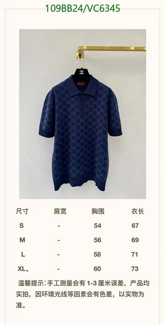 Gucci-Clothing Code: VC6345 $: 109USD