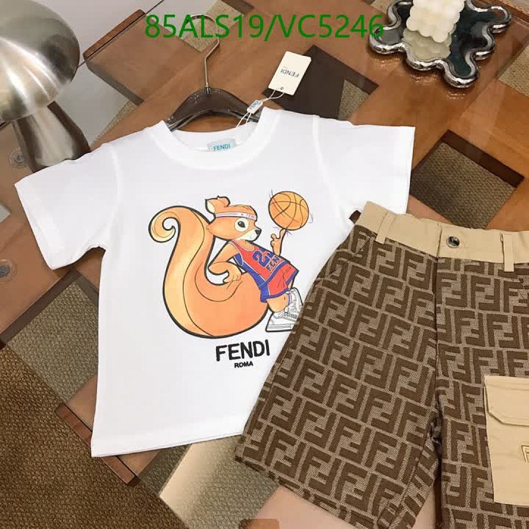 Fendi-Kids clothing Code: VC5246 $: 85USD