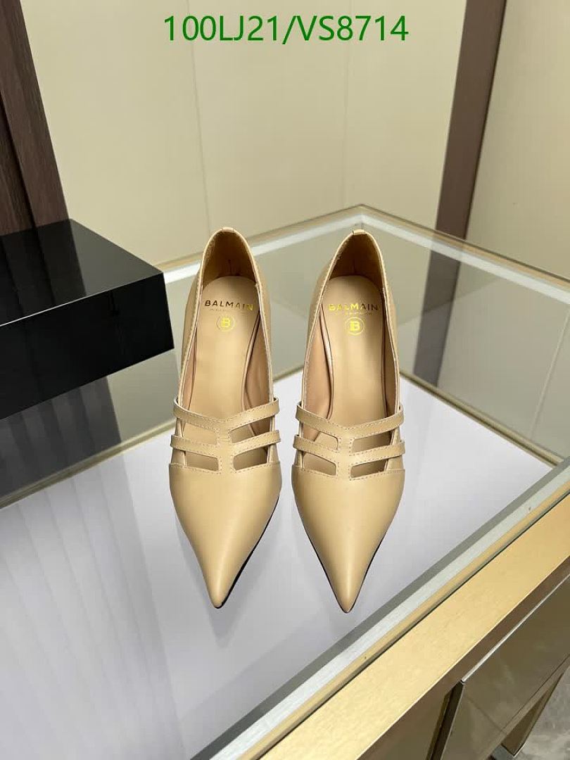 Balmain-Women Shoes Code: VS8714 $: 100USD