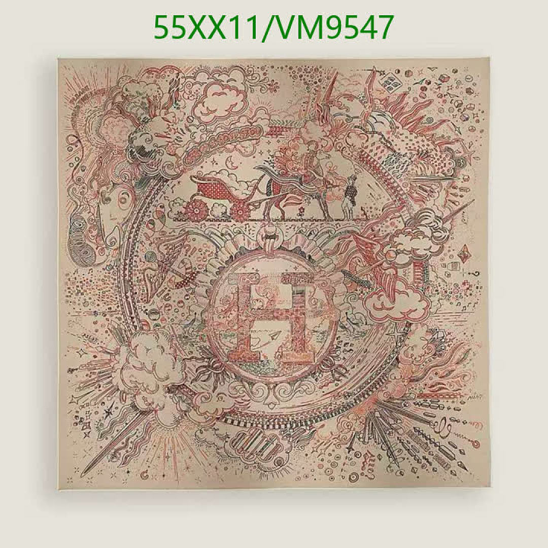 Hermes-Scarf Code: VM9547 $: 55USD