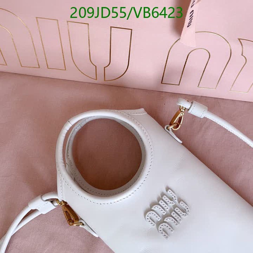 Miu Miu-Bag-Mirror Quality Code: VB6423 $: 209USD