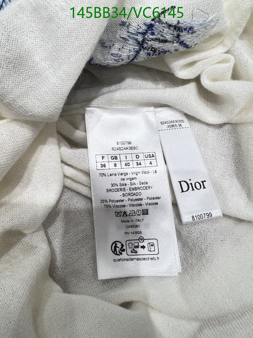 Dior-Clothing Code: VC6145 $: 145USD