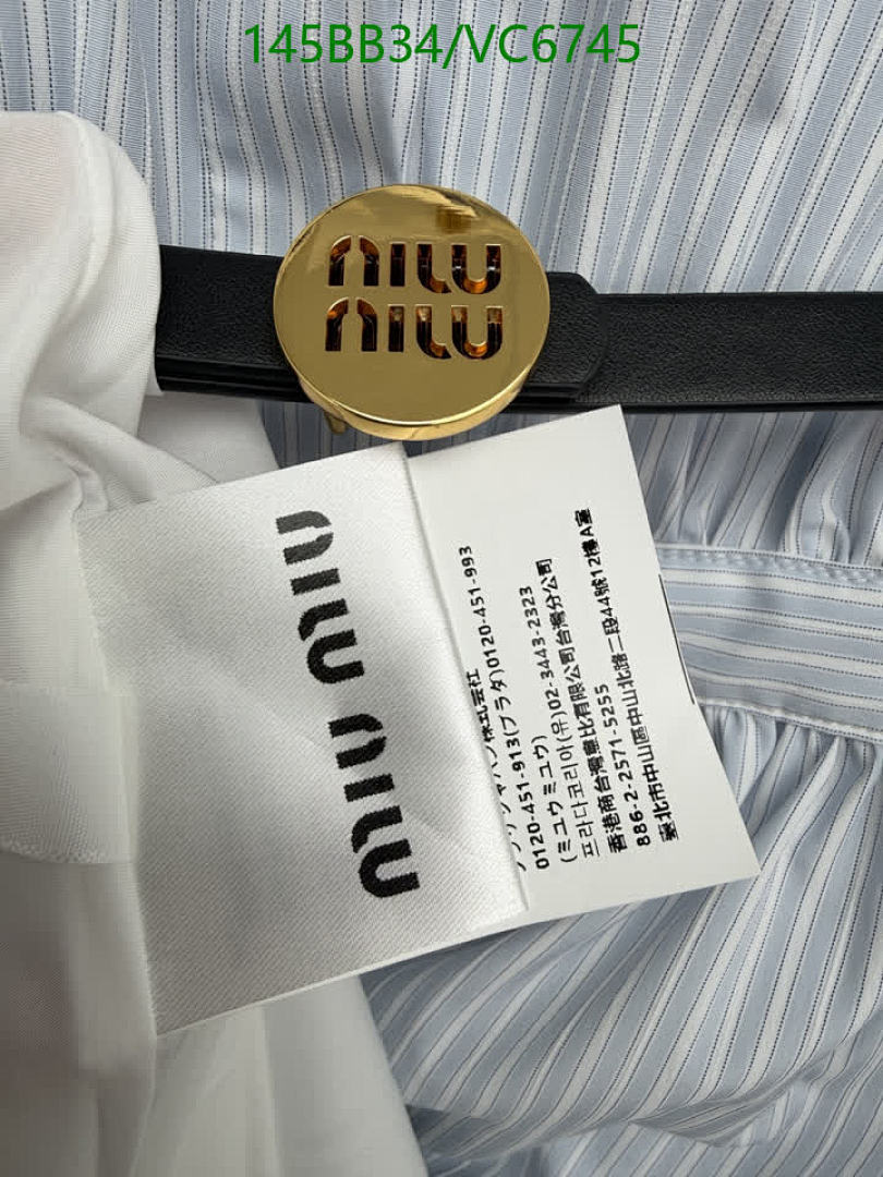 Miu Miu-Clothing Code: VC6745 $: 145USD