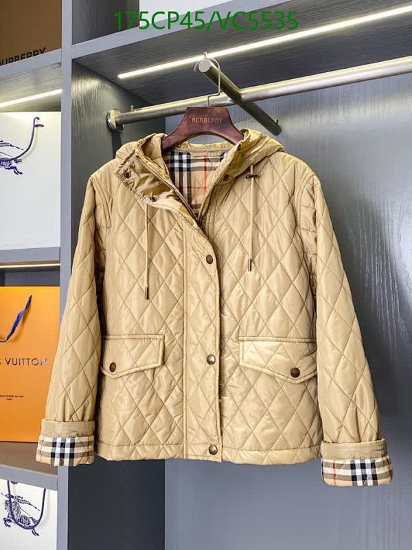 Burberry-Down jacket Women Code: VC5535 $: 175USD