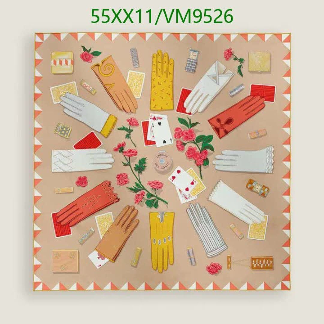 Hermes-Scarf Code: VM9526 $: 55USD