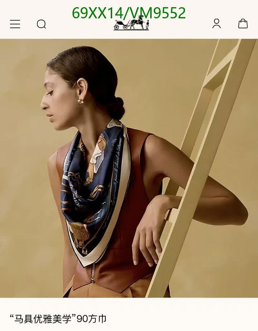Hermes-Scarf Code: VM9552 $: 69USD