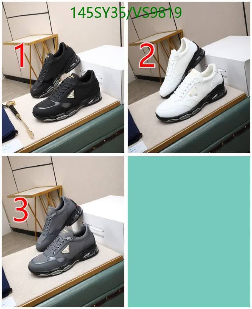 Prada-Men shoes Code: VS9819 $: 145USD