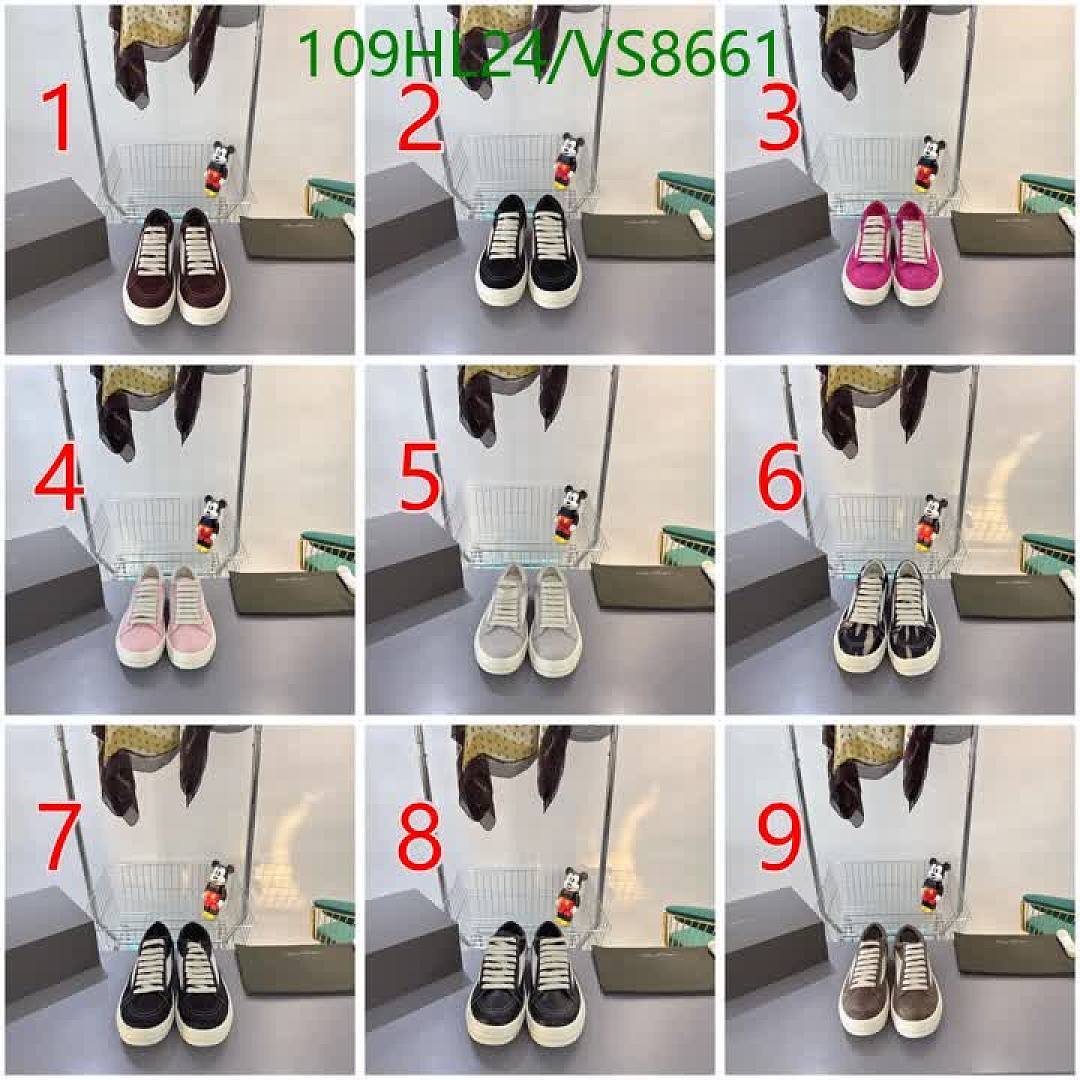 Rick Owens-Men shoes Code: VS8661 $: 109USD