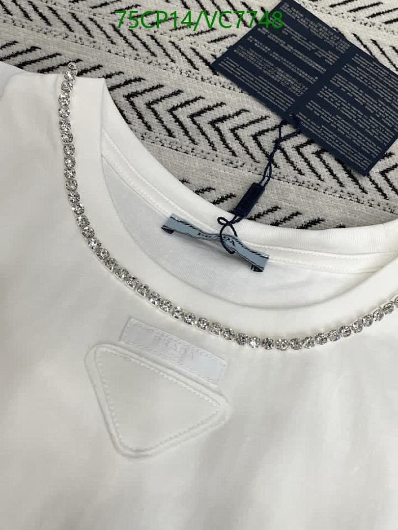 Prada-Clothing Code: VC7748 $: 75USD