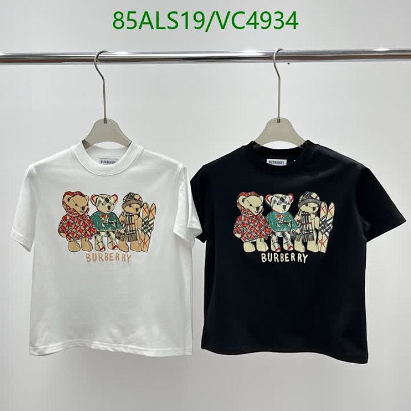 Burberry-Kids Clothing Code: VC4934 $: 85USD