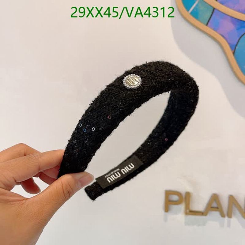 MIU MIU-Headband Code: VA4312 $: 29USD