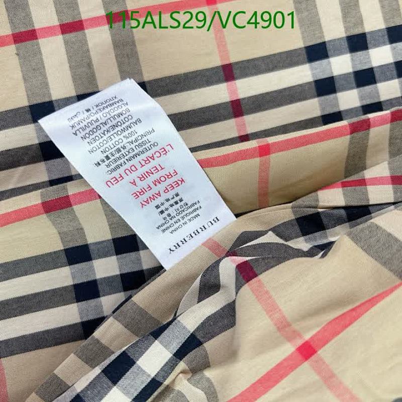 Burberry-Kids Clothing Code: VC4901 $: 115USD