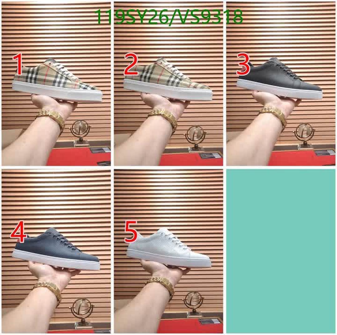 Burberry-Men shoes Code: VS9318 $: 119USD