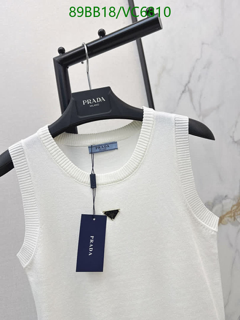 Prada-Clothing Code: VC6810 $: 89USD