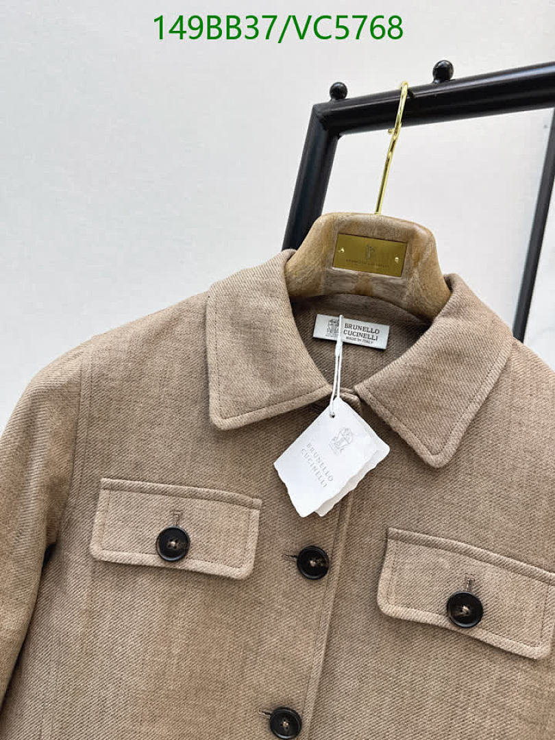 Brunello Cucinelli-Clothing Code: VC5768 $: 149USD