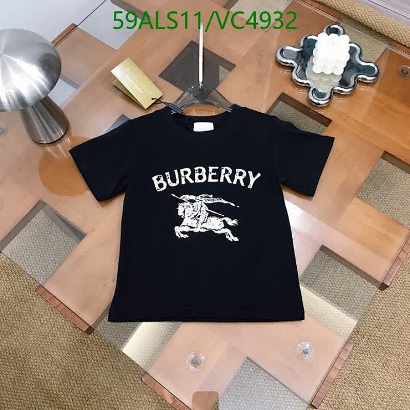 Burberry-Kids Clothing Code: VC4932 $: 59USD