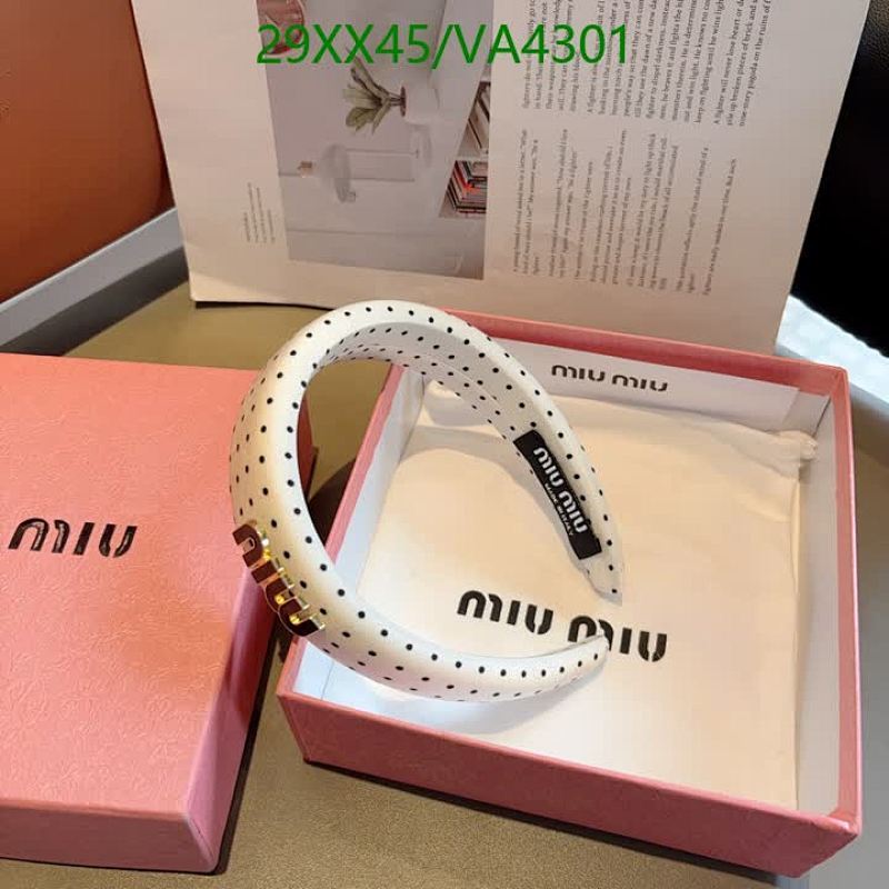 MIU MIU-Headband Code: VA4301 $: 29USD