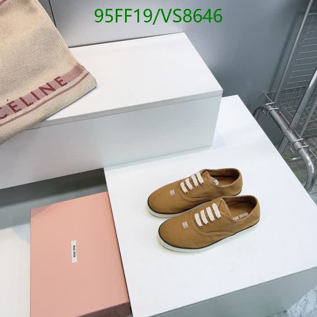 Miu Miu-Women Shoes Code: VS8646 $: 95USD