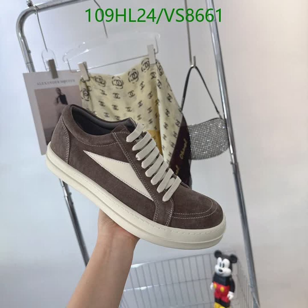 Rick Owens-Men shoes Code: VS8661 $: 109USD