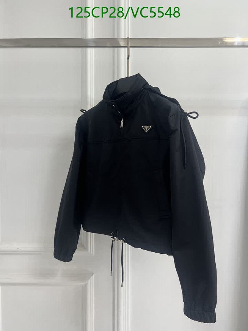 Prada-Clothing Code: VC5548 $: 125USD