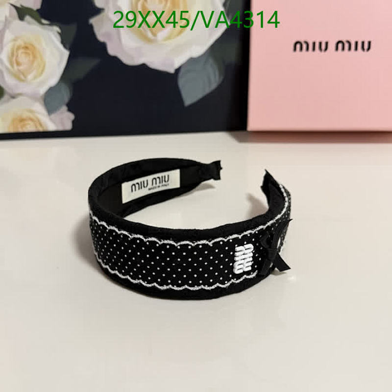 MIU MIU-Headband Code: VA4314 $: 29USD