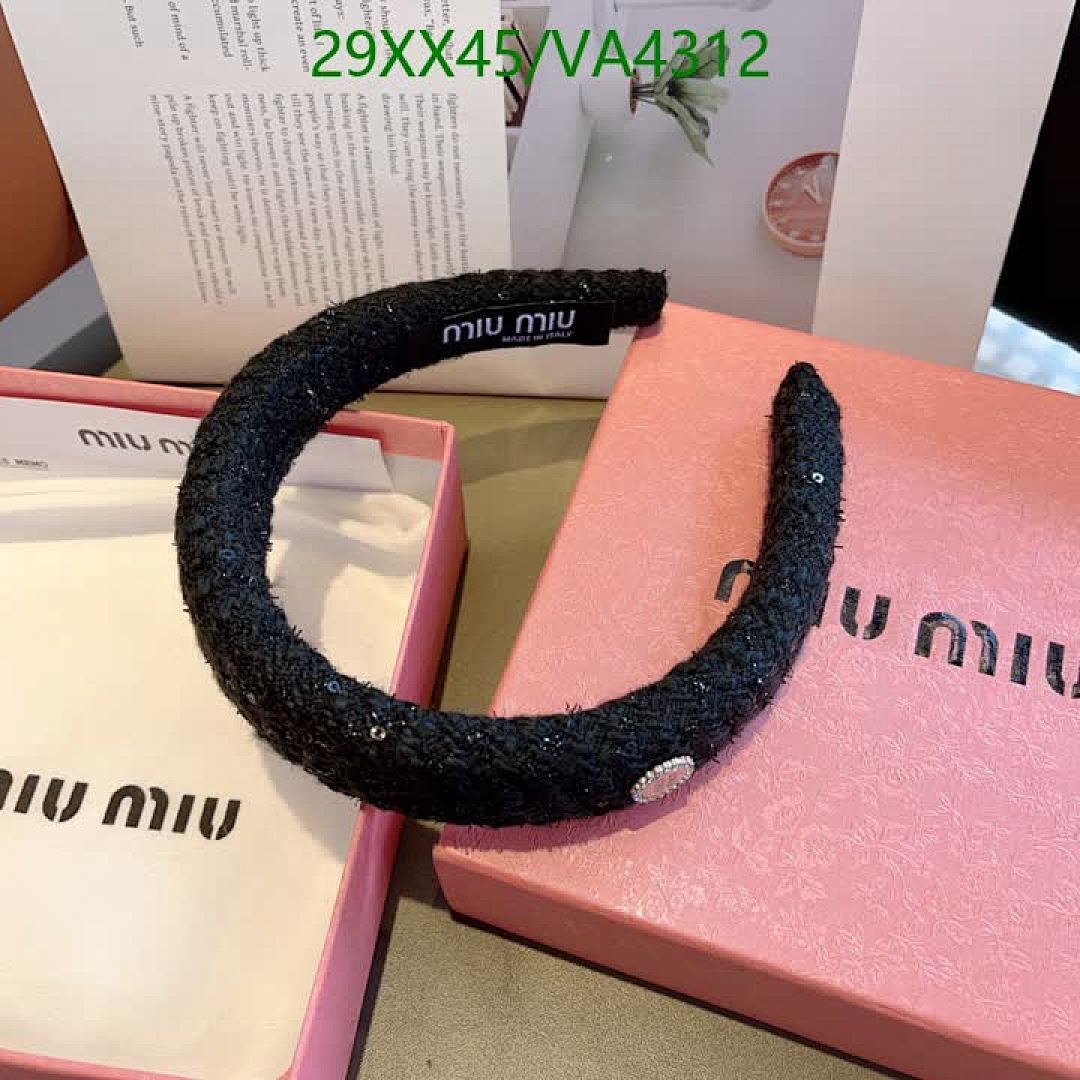 MIU MIU-Headband Code: VA4312 $: 29USD