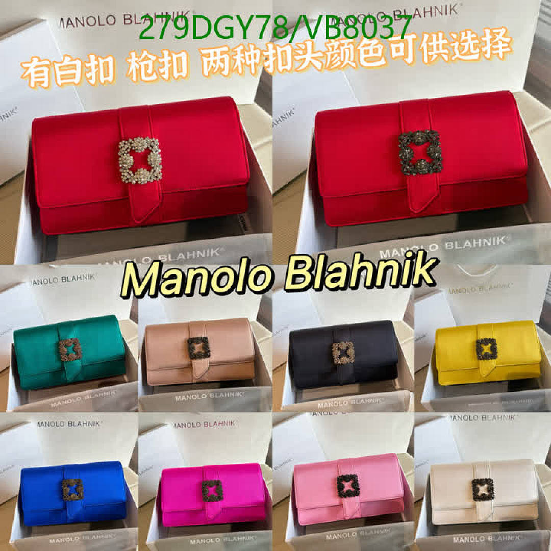 Manolo Blahnik-Bag-Mirror Quality Code: VB8037 $: 279USD