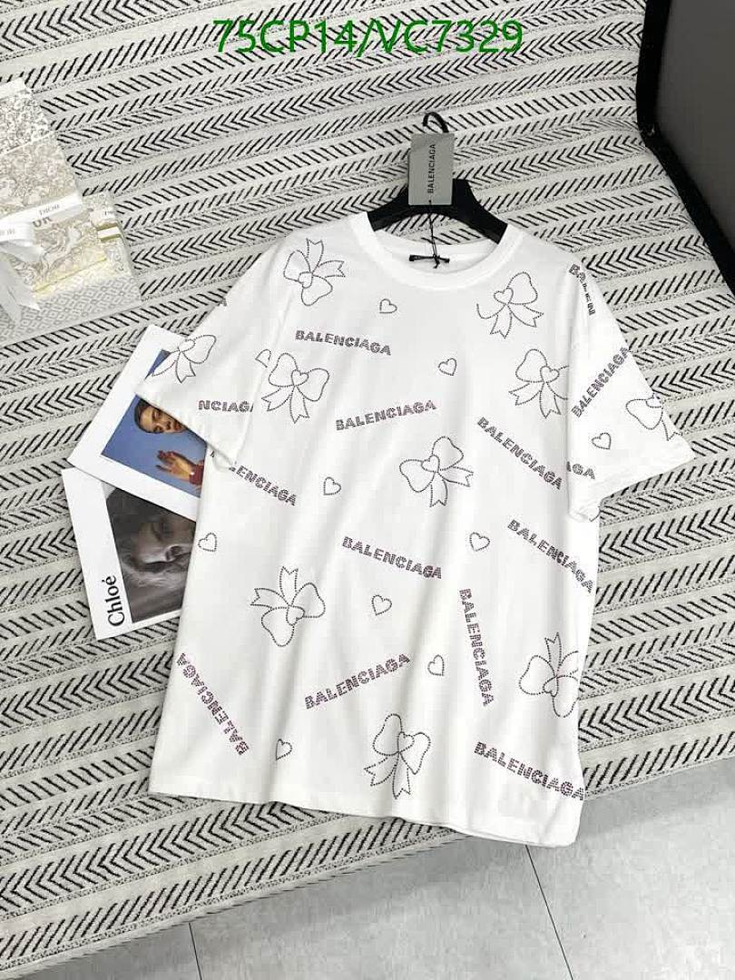 Balenciaga-Clothing Code: VC7329 $: 75USD