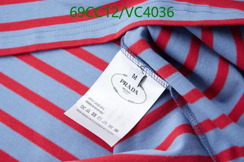 Prada-Clothing Code: VC4036 $: 69USD