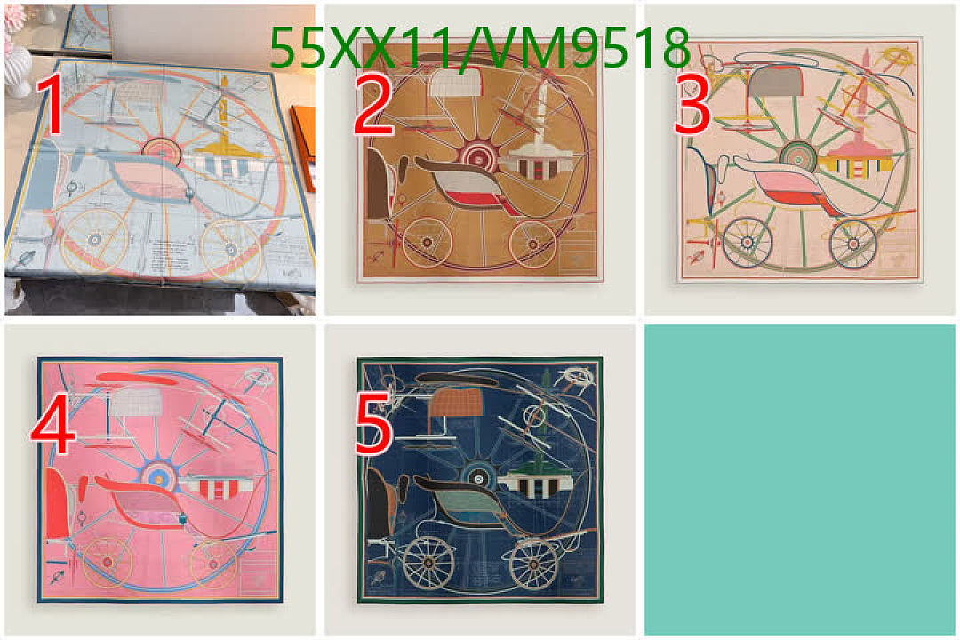 Hermes-Scarf Code: VM9518 $: 55USD