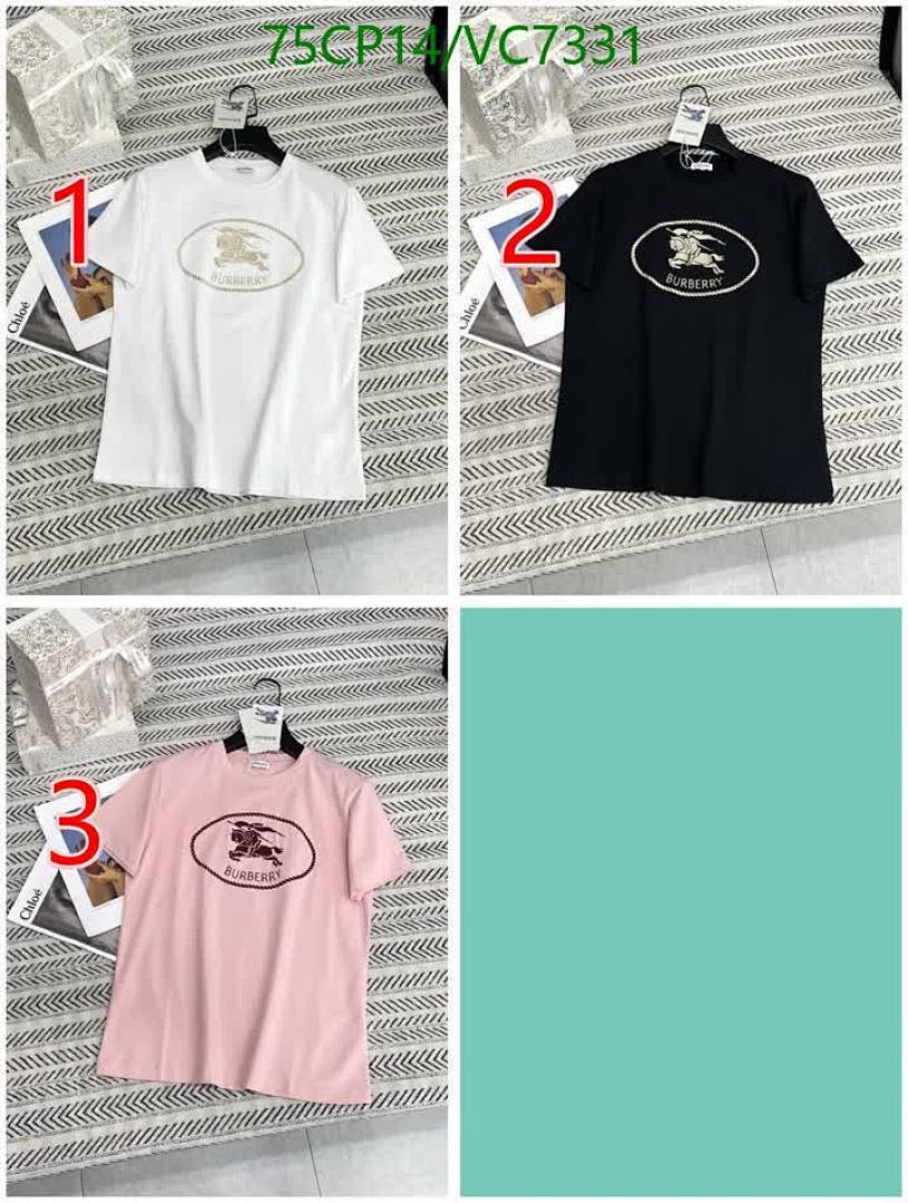 Burberry-Clothing Code: VC7331 $: 75USD