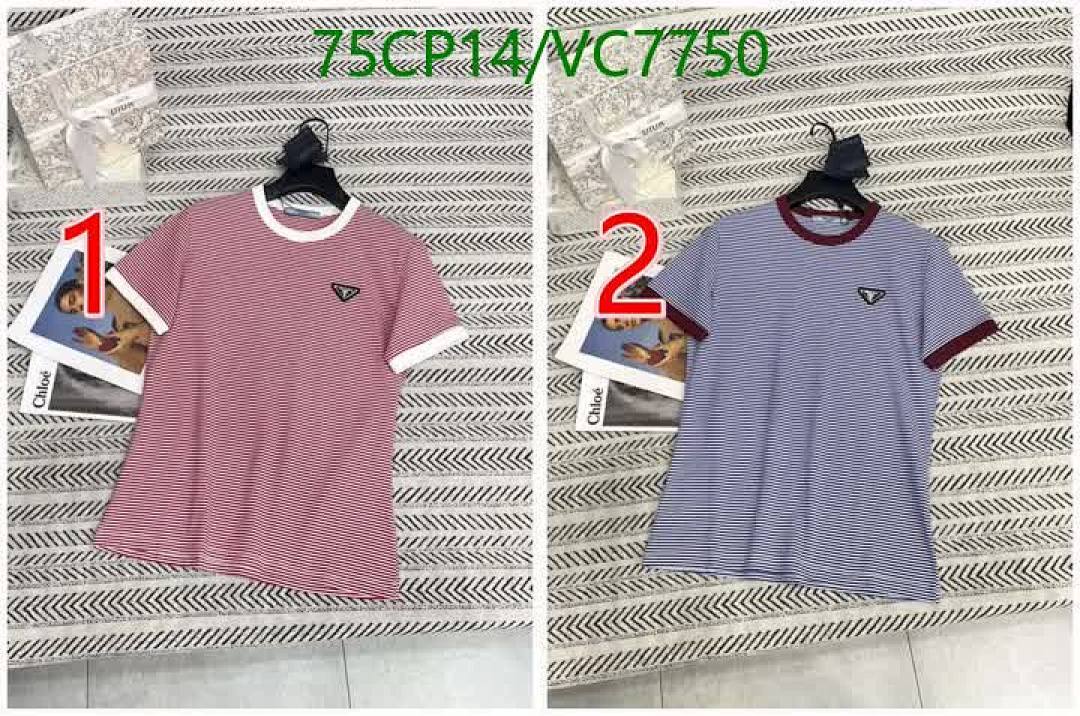 Prada-Clothing Code: VC7750 $: 75USD